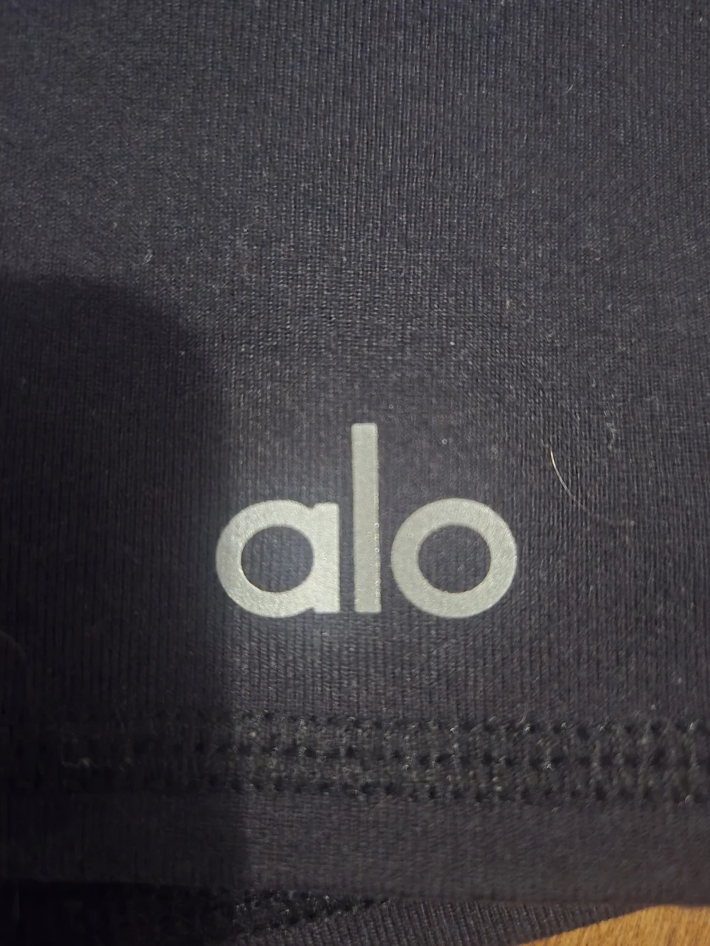 ALO Yoga Women’s Black High-Rise Biker Shorts